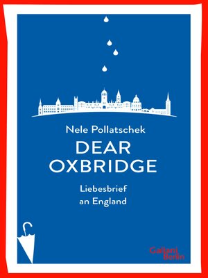 cover image of Dear Oxbridge